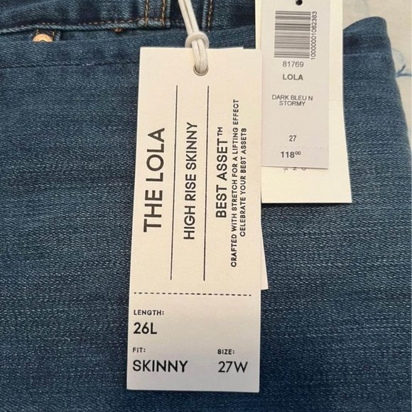 Aritzia Lola High Rise Skinny Jeans - Picture 4 of 5